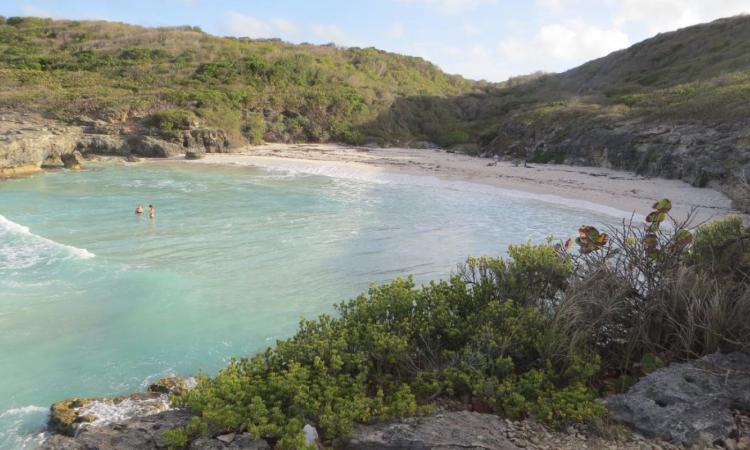 La plage des rouleaux à saint françois